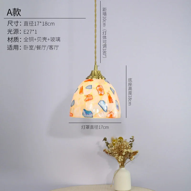 Mediterranean Shell Pendant, view 9