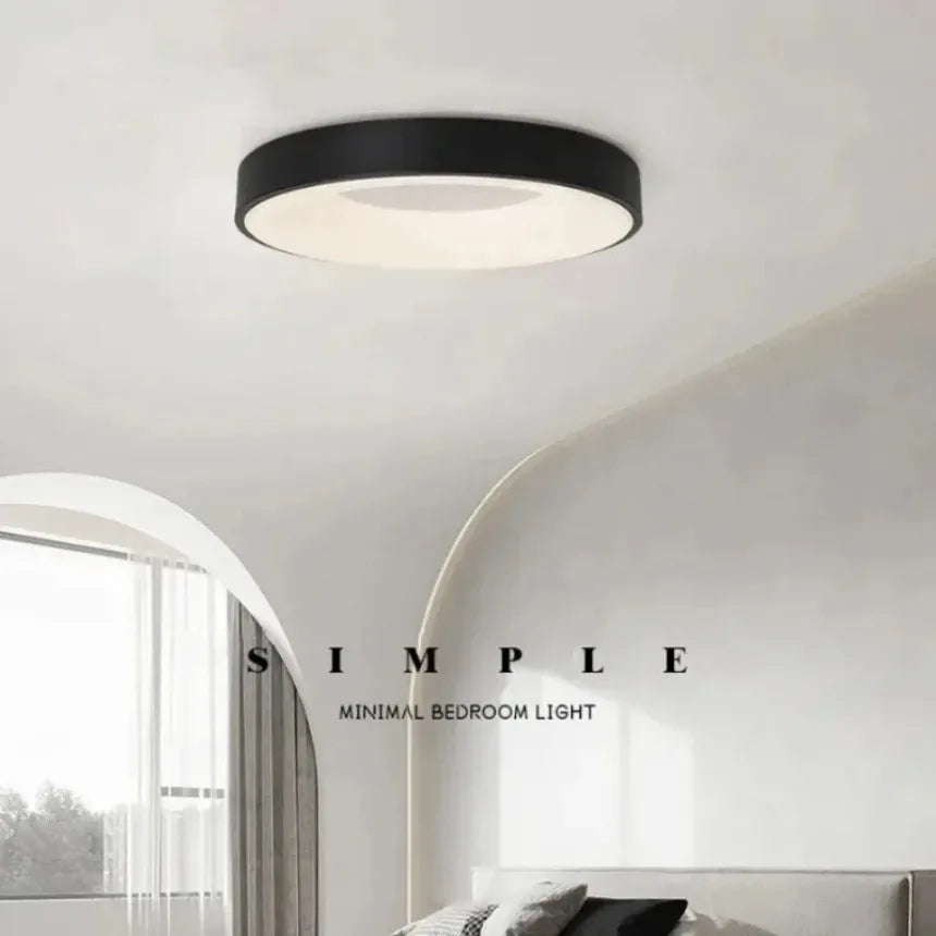 Colorful LED flush mount