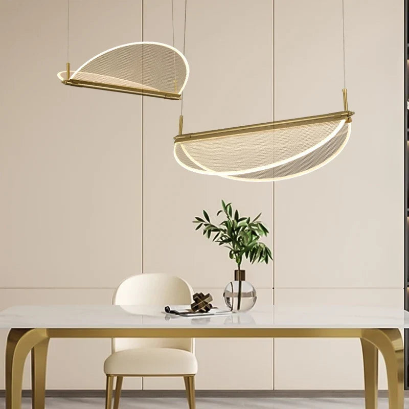 Acrylic pendant light