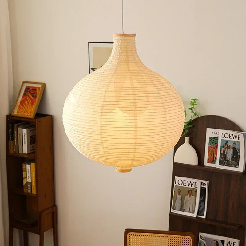 Japanese paper pendant