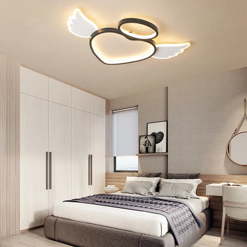 Animated LED ceiling light