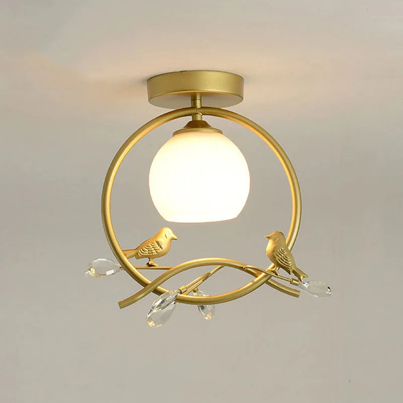 Bird ceiling light