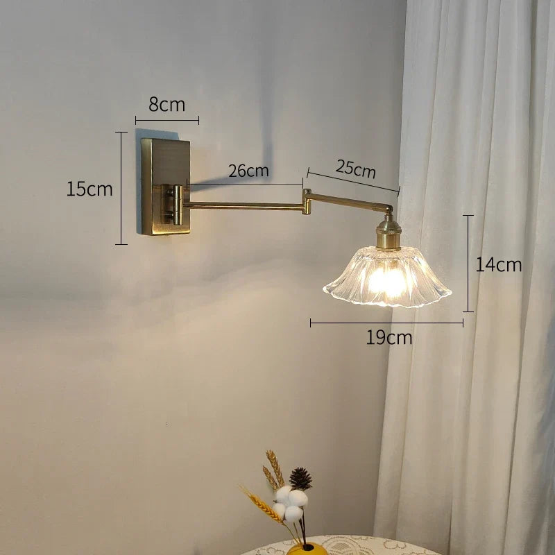 Rotating Arm Glass Light, view 21