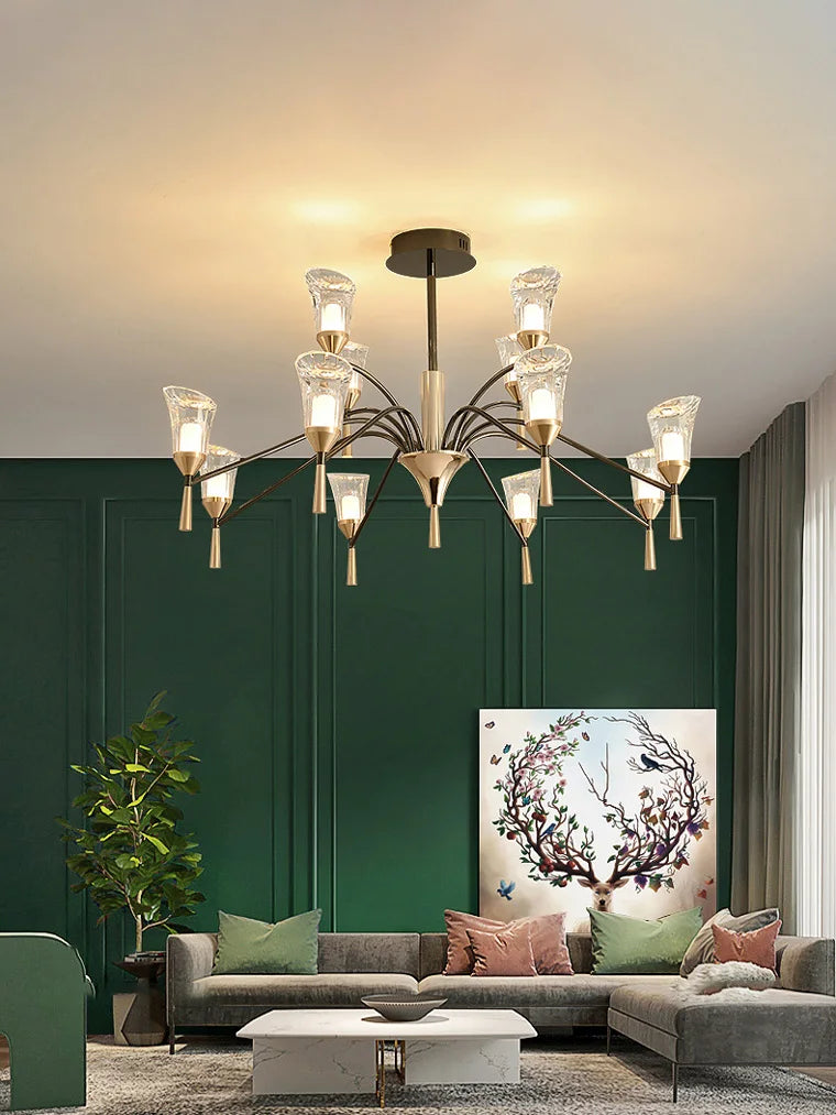 Elegant modern chandelier