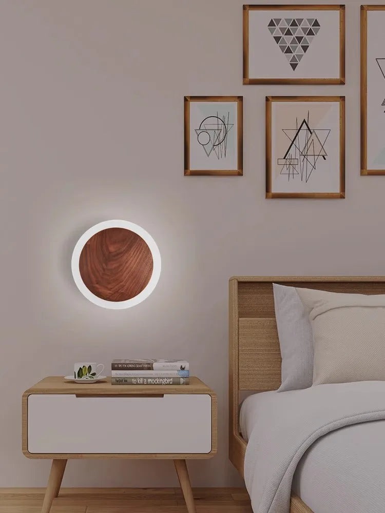 Nordic Walnut LED Light, view 4