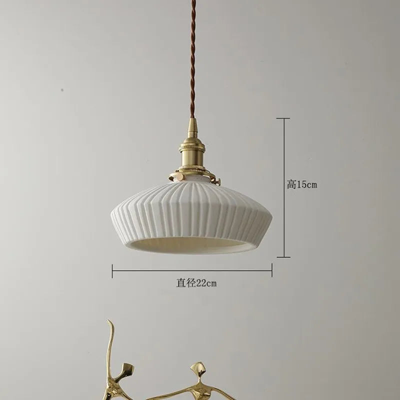 Modern Ceramic Pendant, view 7