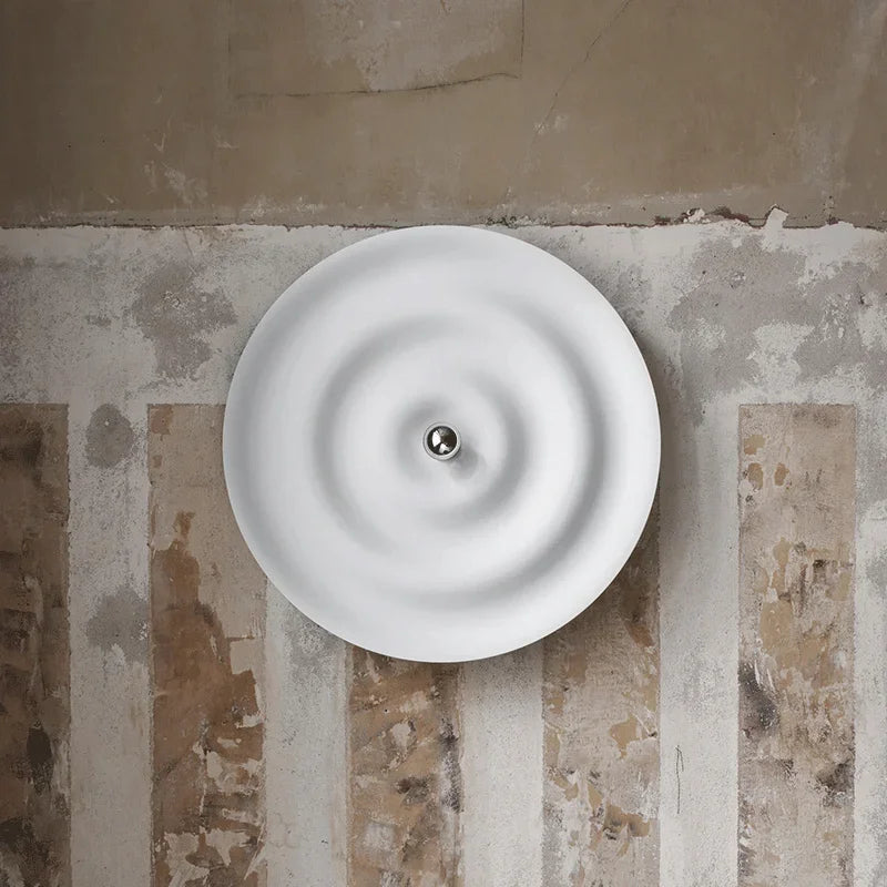 Nordic minimalist white wall light