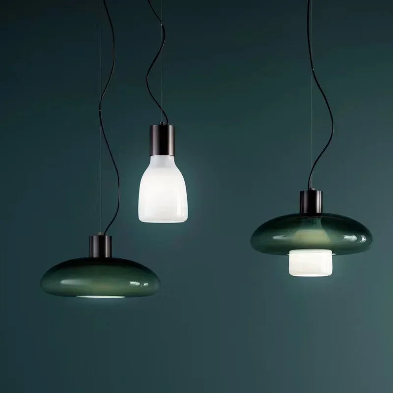 Italian glass kitchen pendant