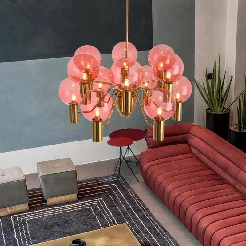 Glass Chandelier, view 3