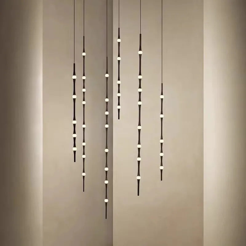 Bamboo-look pendant