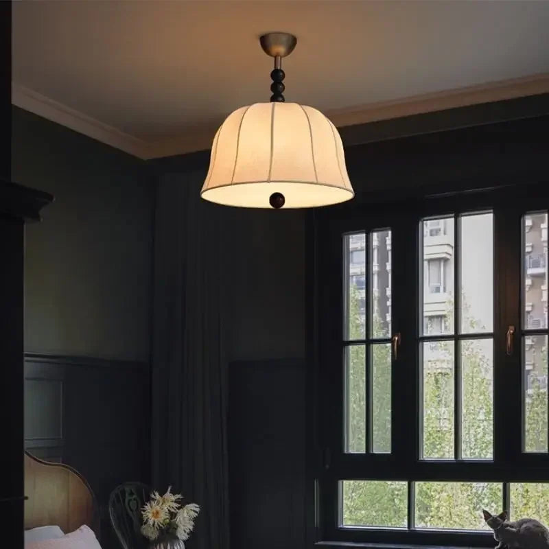 Walnut pendant light