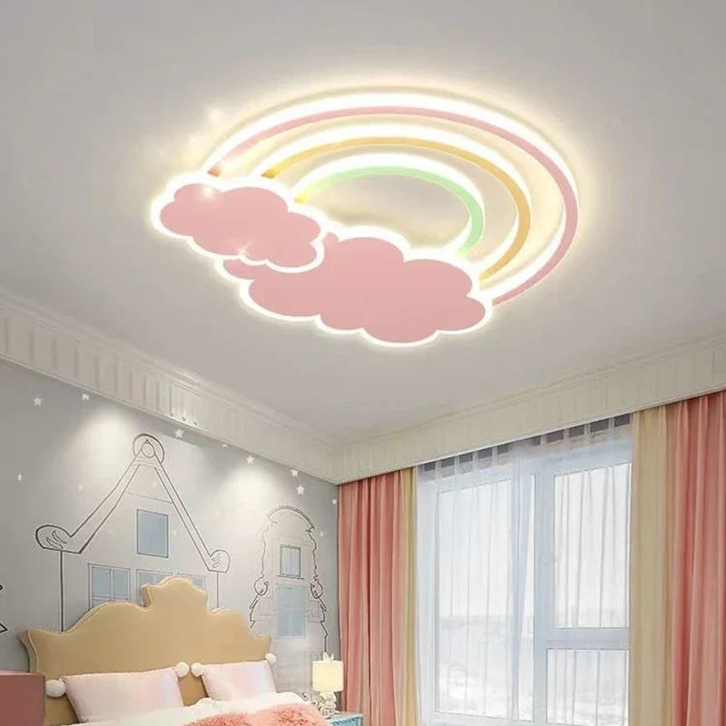 Rainbow cloud kids light