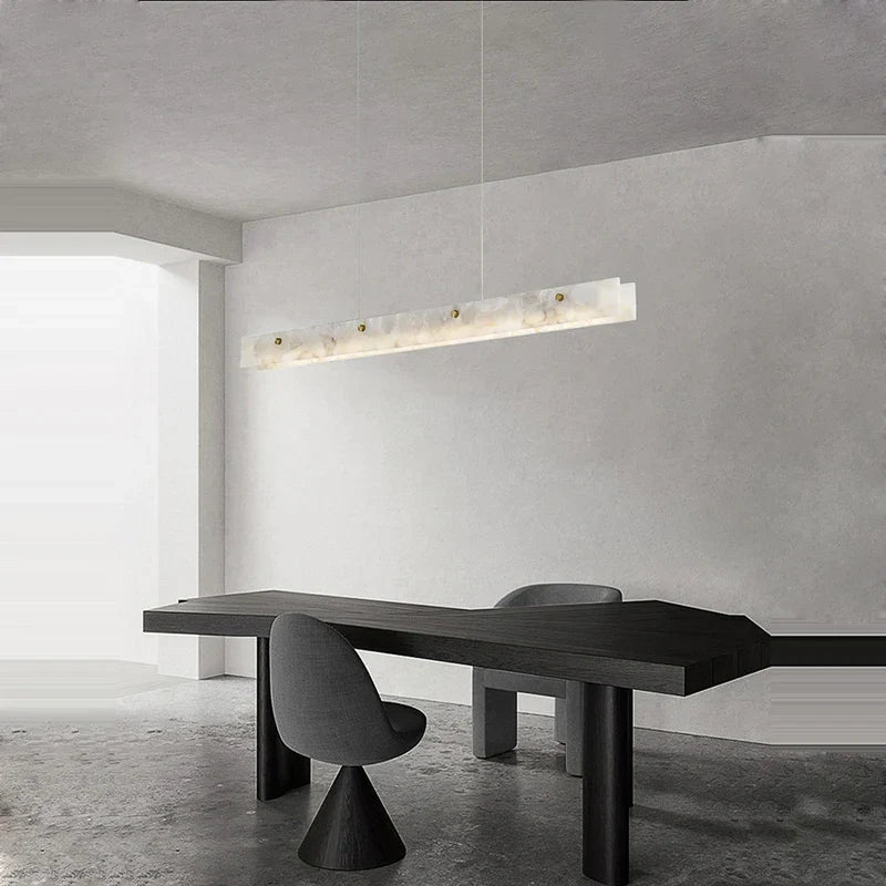 Linear marble light