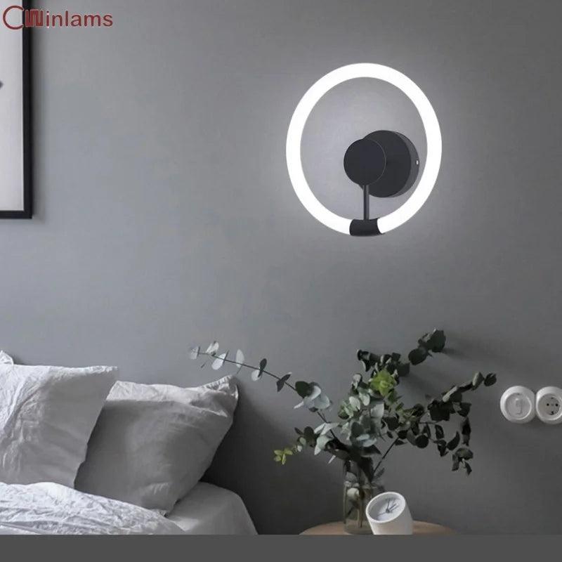 Contemporary Nordic LED wall light