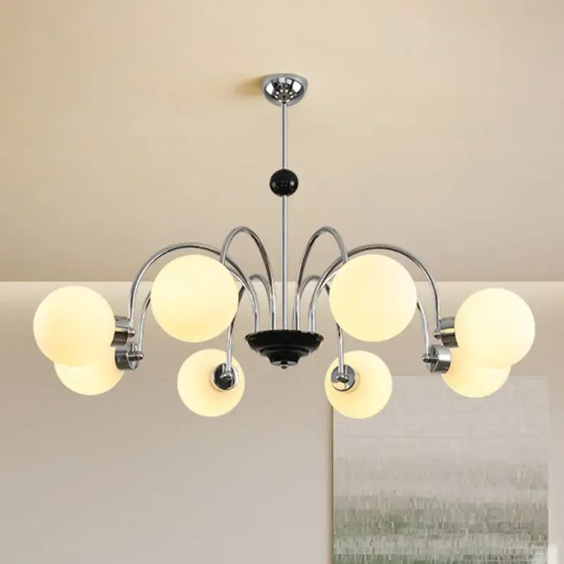 Nordic glass ceiling light