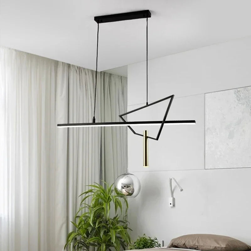 Geometric LED pendant