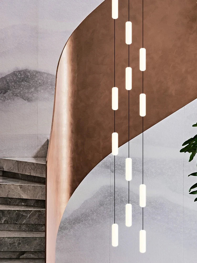 Acrylic LED chandelier