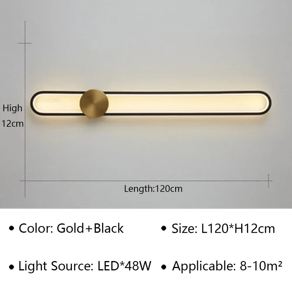 Modern Linear Wall Light, view 18