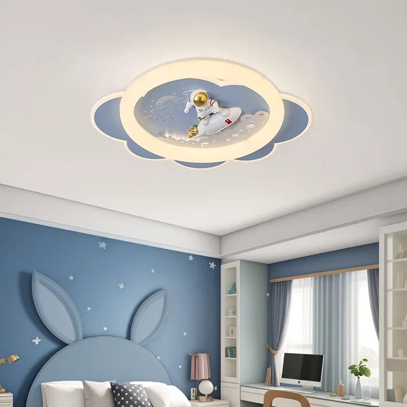 Kids room flush mount