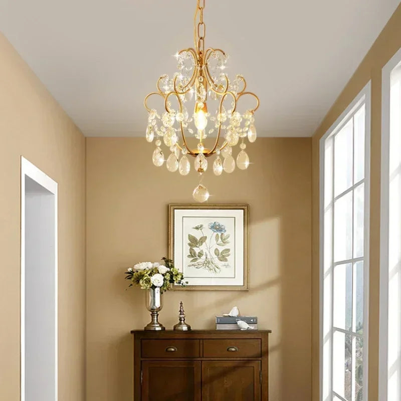 Gold E14 lamp