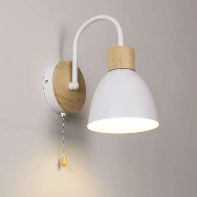 Macaron color Nordic wall light