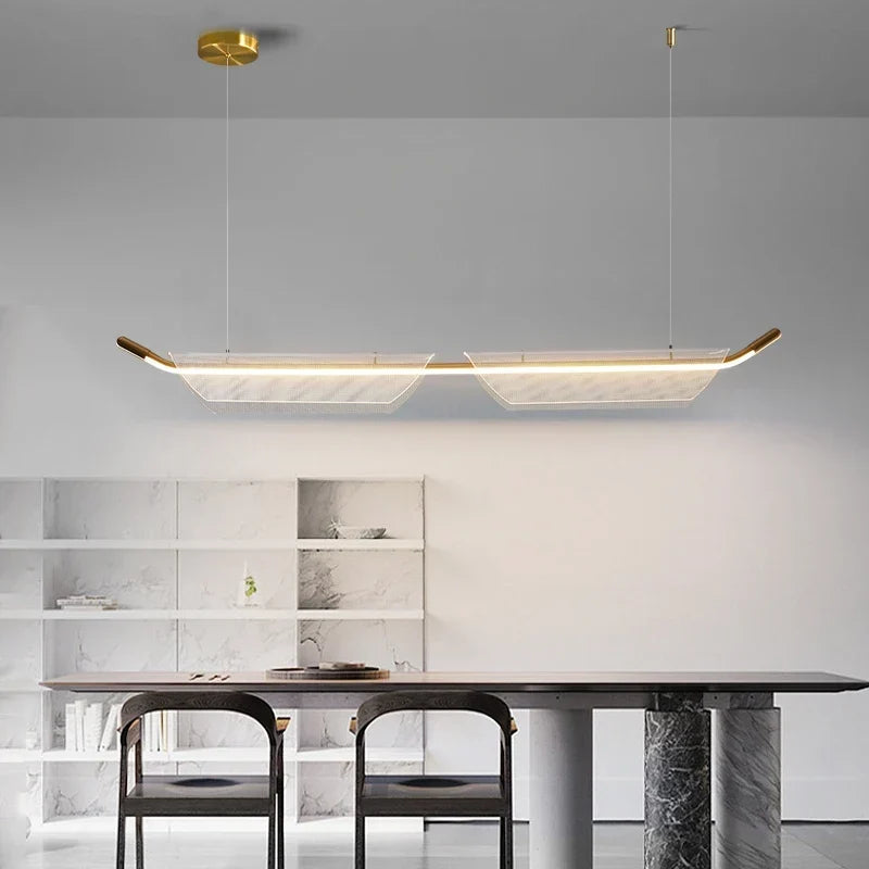 Minimal Linear Pendant, view 3