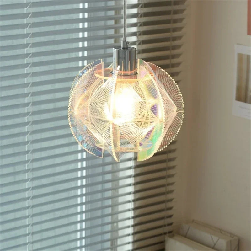 Nordic acrylic pendant