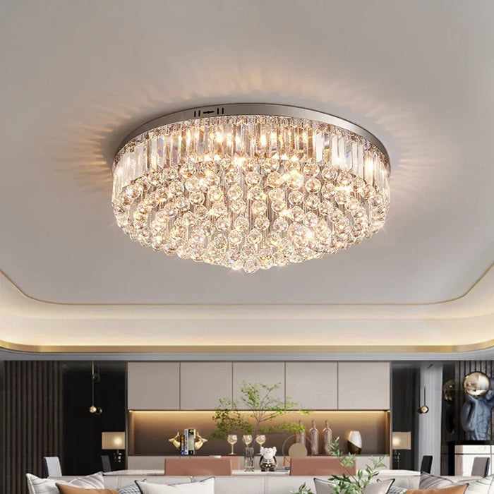 Luxury crystal ceiling light