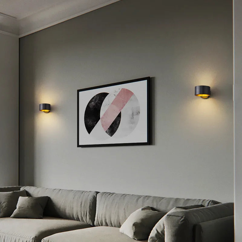 Mini Brass Wall Light, view 4