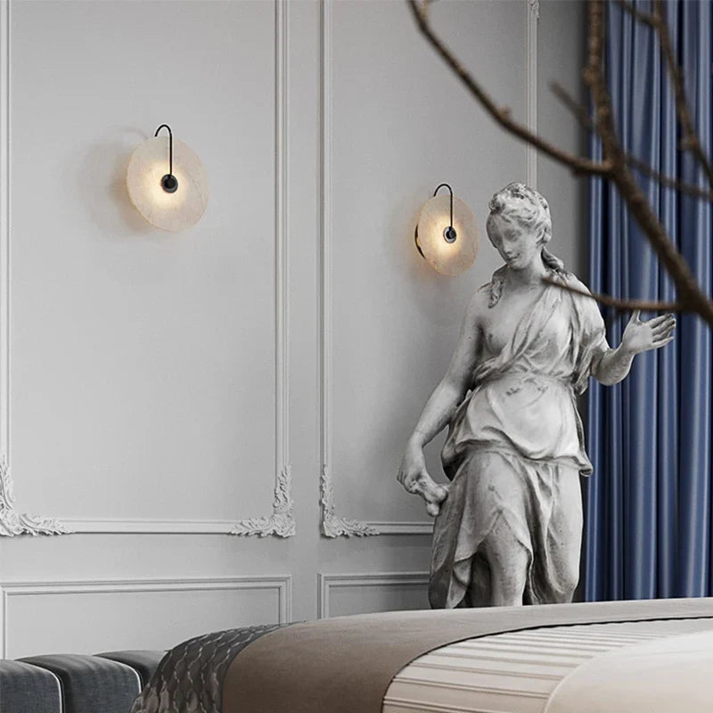Marble Art Deco Light, view 4