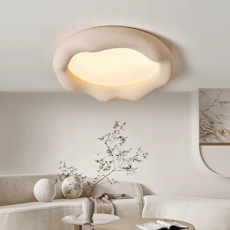 Wabi sabi cloud ceiling light