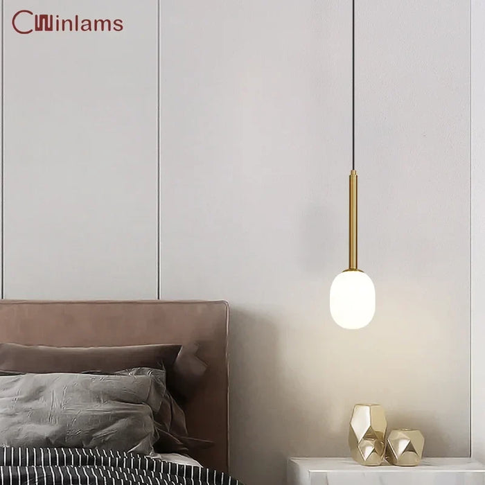 Egg table lamp
