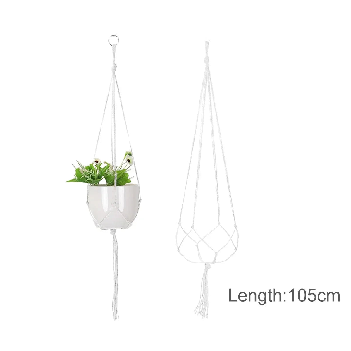 Macrame Pot Hanger, view 17
