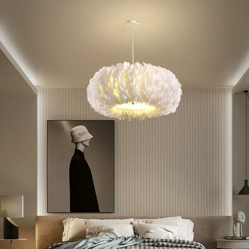 Feather kids ceiling light