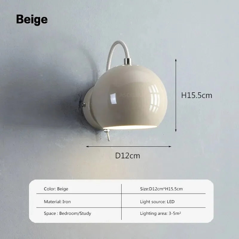Nordic Rotating Iron Light, view 7