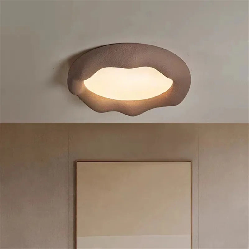 Resin cloud ceiling light