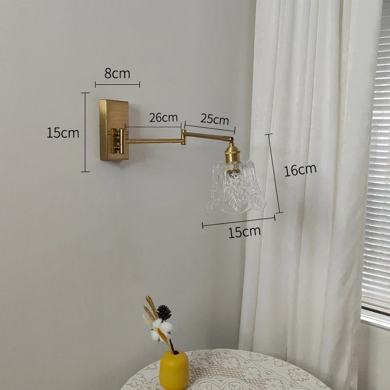Rotating Arm Glass Light, view 10