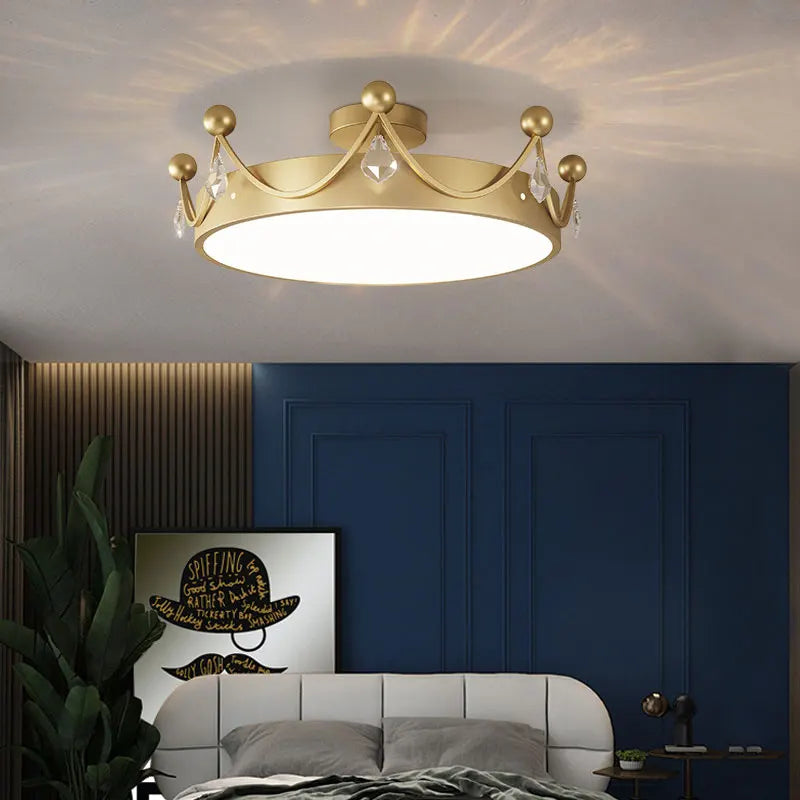 Gold flush mount
