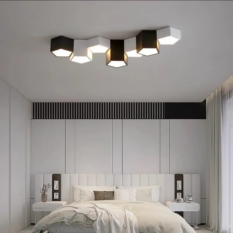 Study flush mount