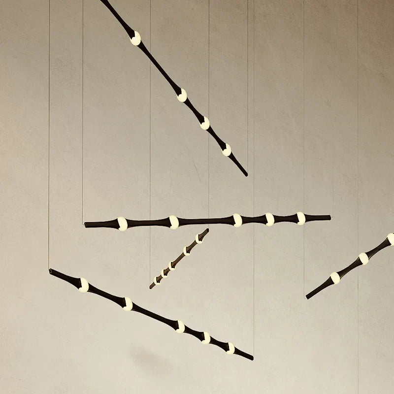 Bamboo-Look Pendant, view 6