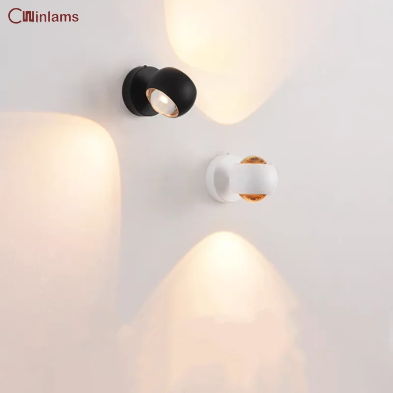 Frosted glass wall light