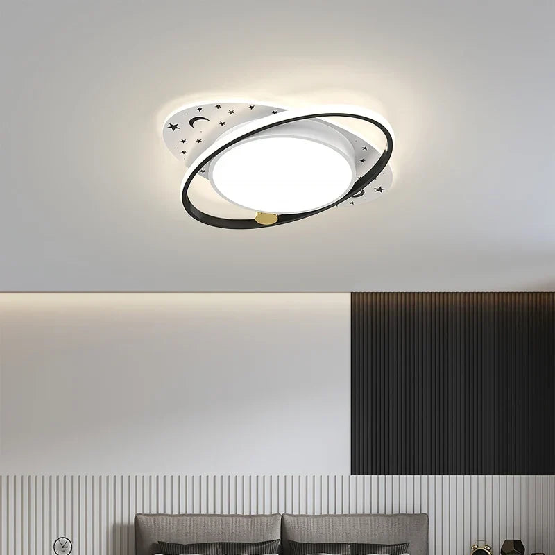 Oval LED ceiling light