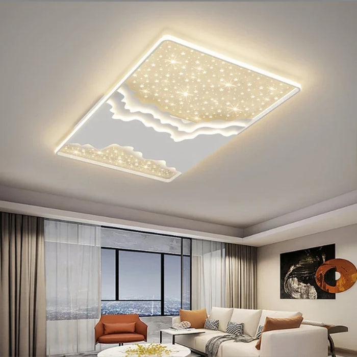 Starry sky ceiling light