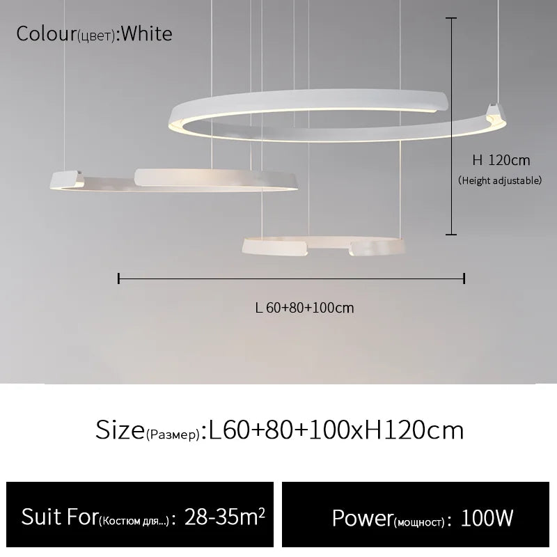 Ring LED Pendant, view 12