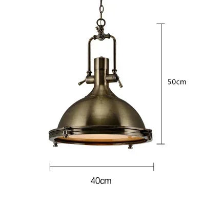 Retro Industrial Metal Pendant, view 13