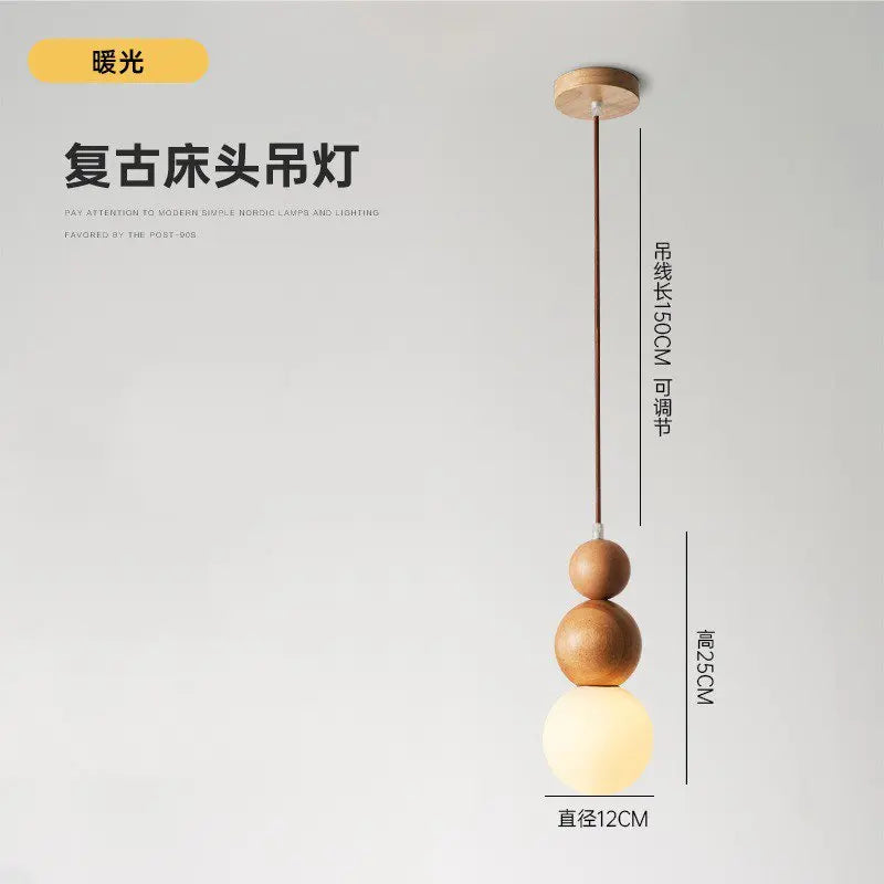 Solid Wood Pendant, view 7
