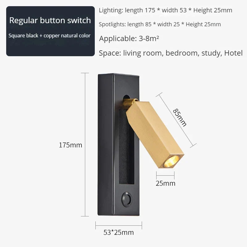 Projector USB Sconce, view 13