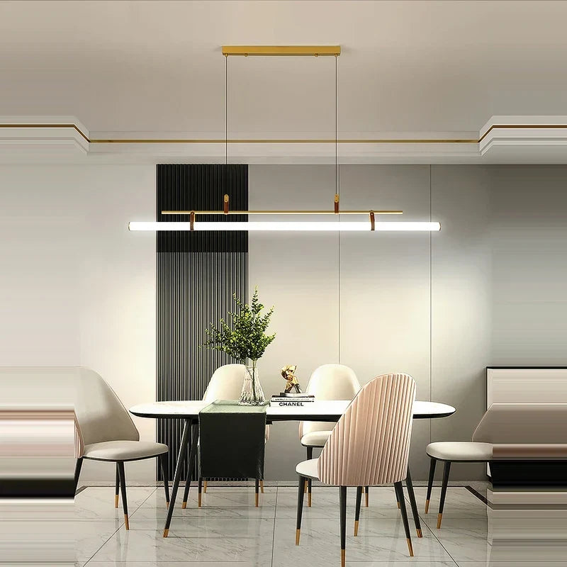 Minimalist LED chandelier