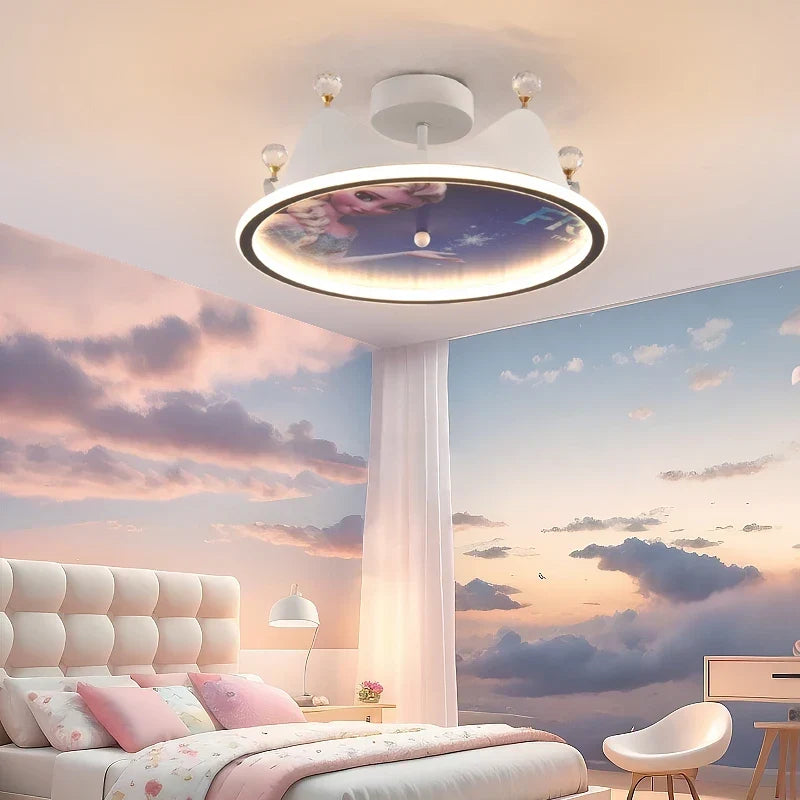 Girls room flush mount
