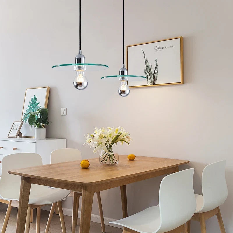 Glass wall light